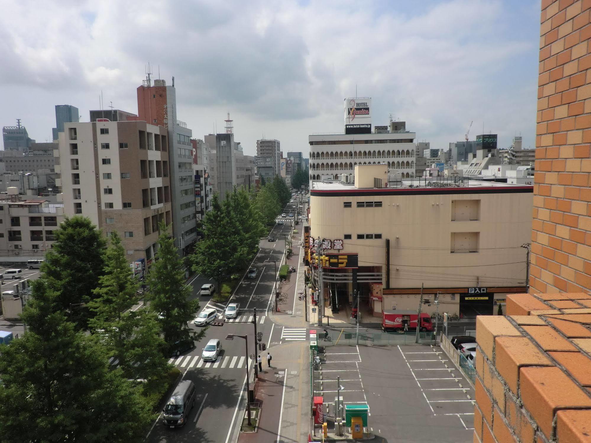 Hotel Green Park Sendai Bagian luar foto